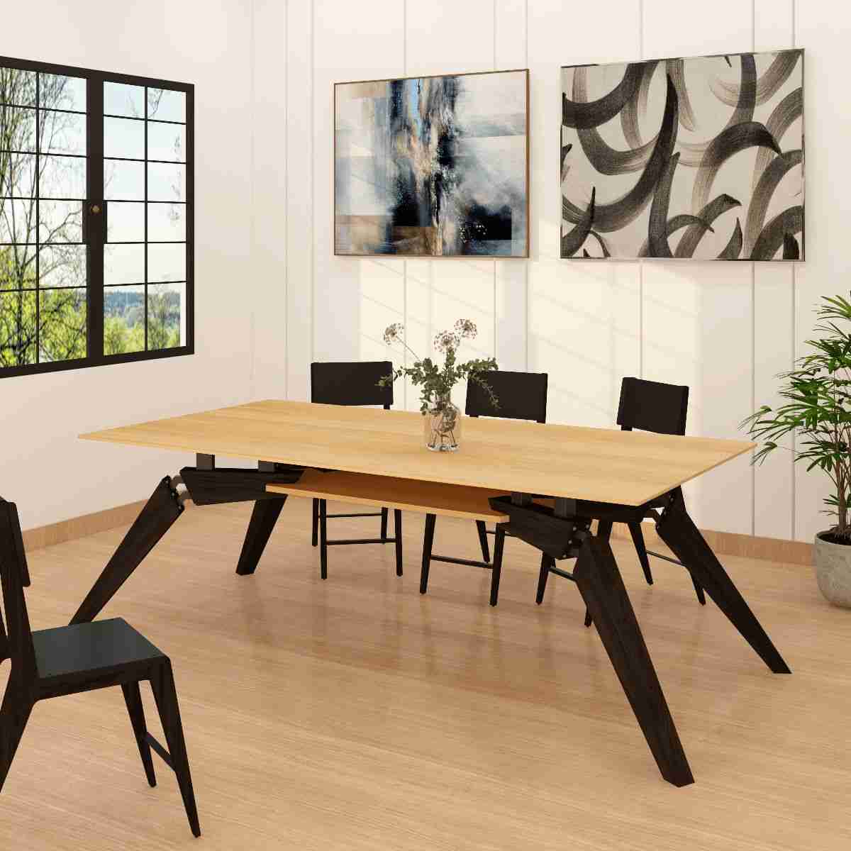 Buy Wooden Dining Table Sets Online in India | 2, 4, and 6 Seater