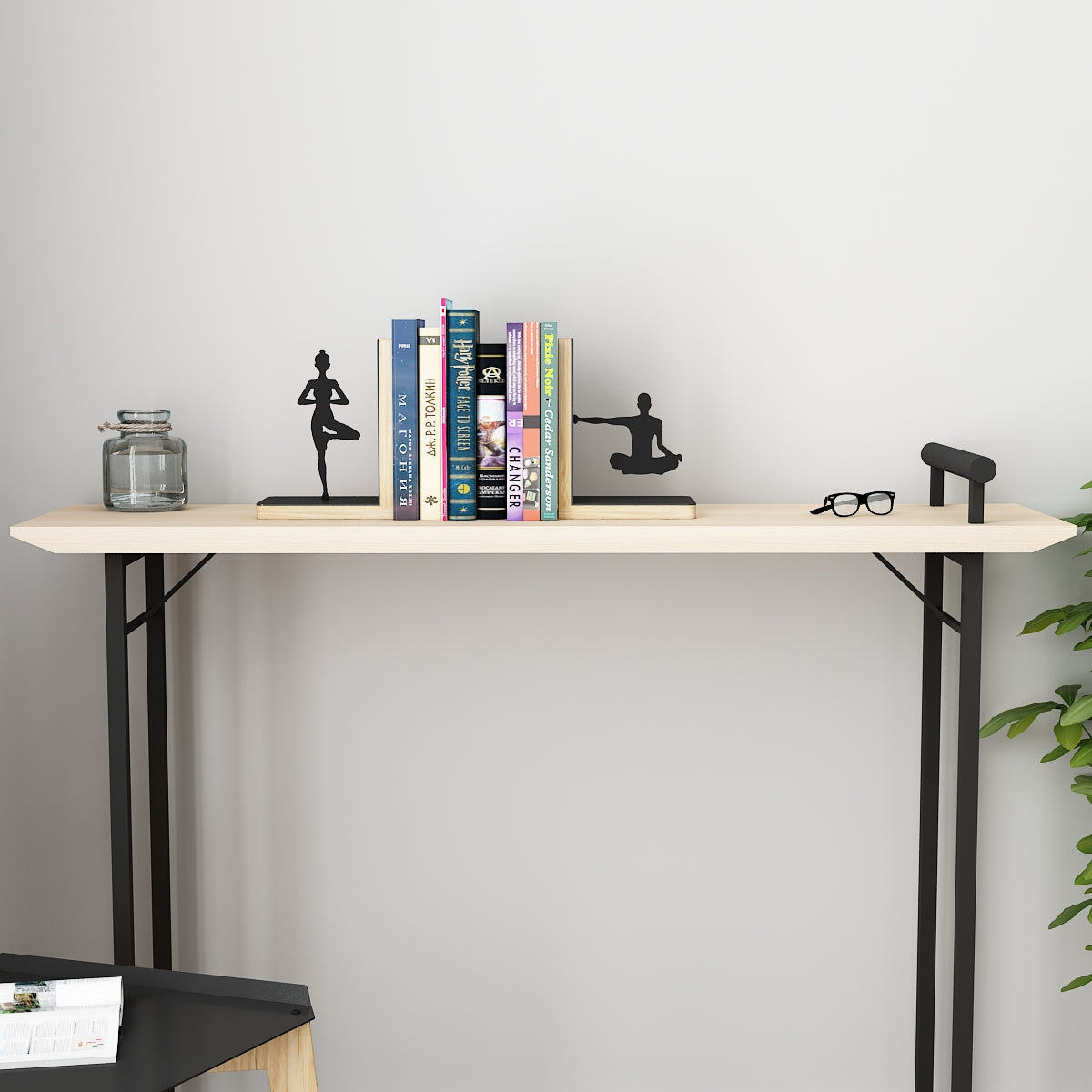 Asana 3 Bookends