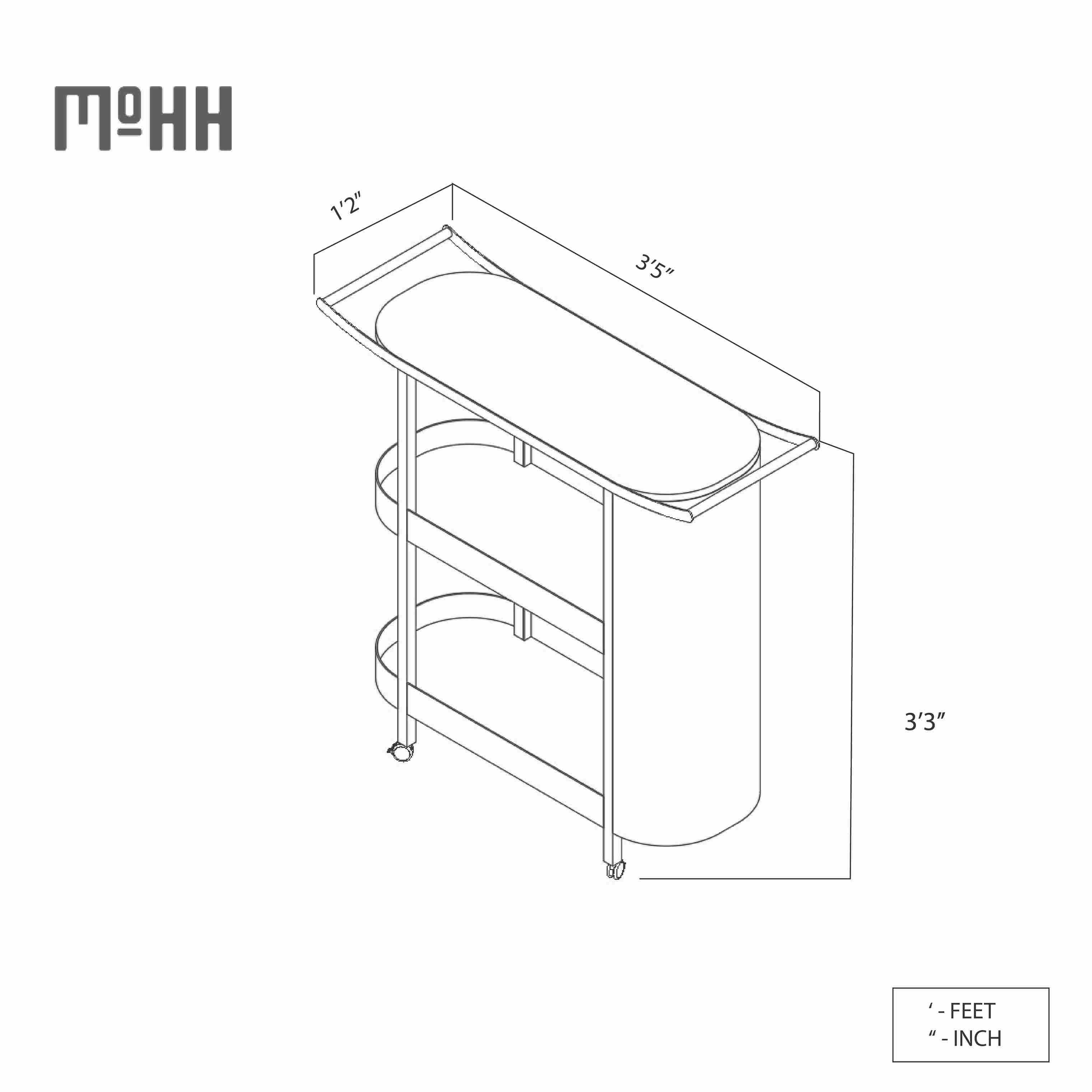 Boresh Bar Cart