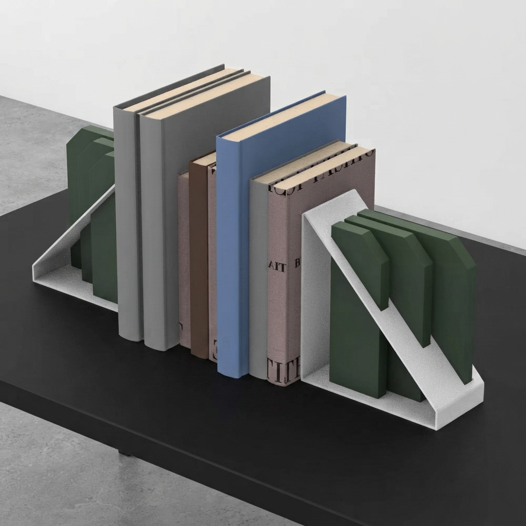 BuchenD 2.0 Bookends