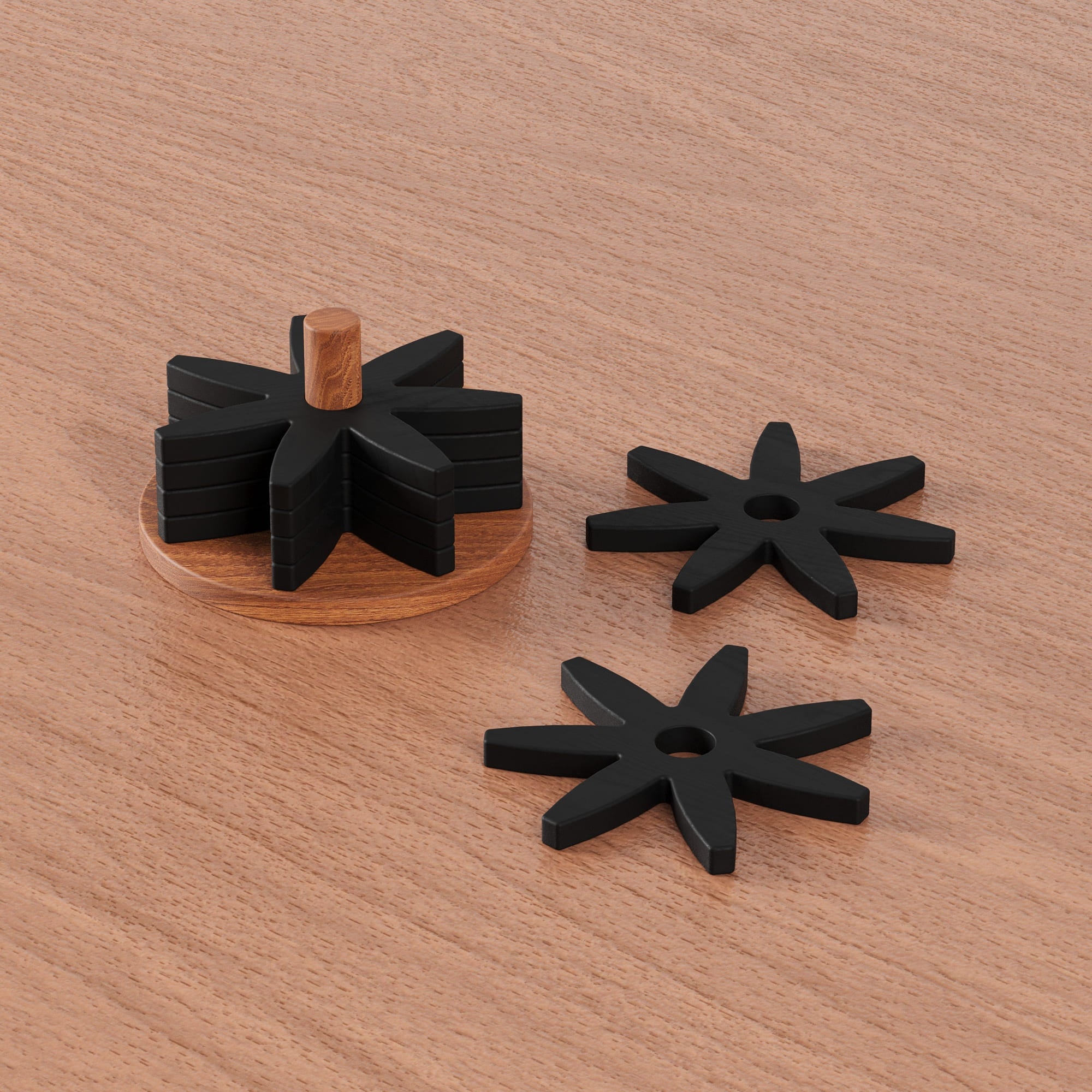 Daisy Coasters
