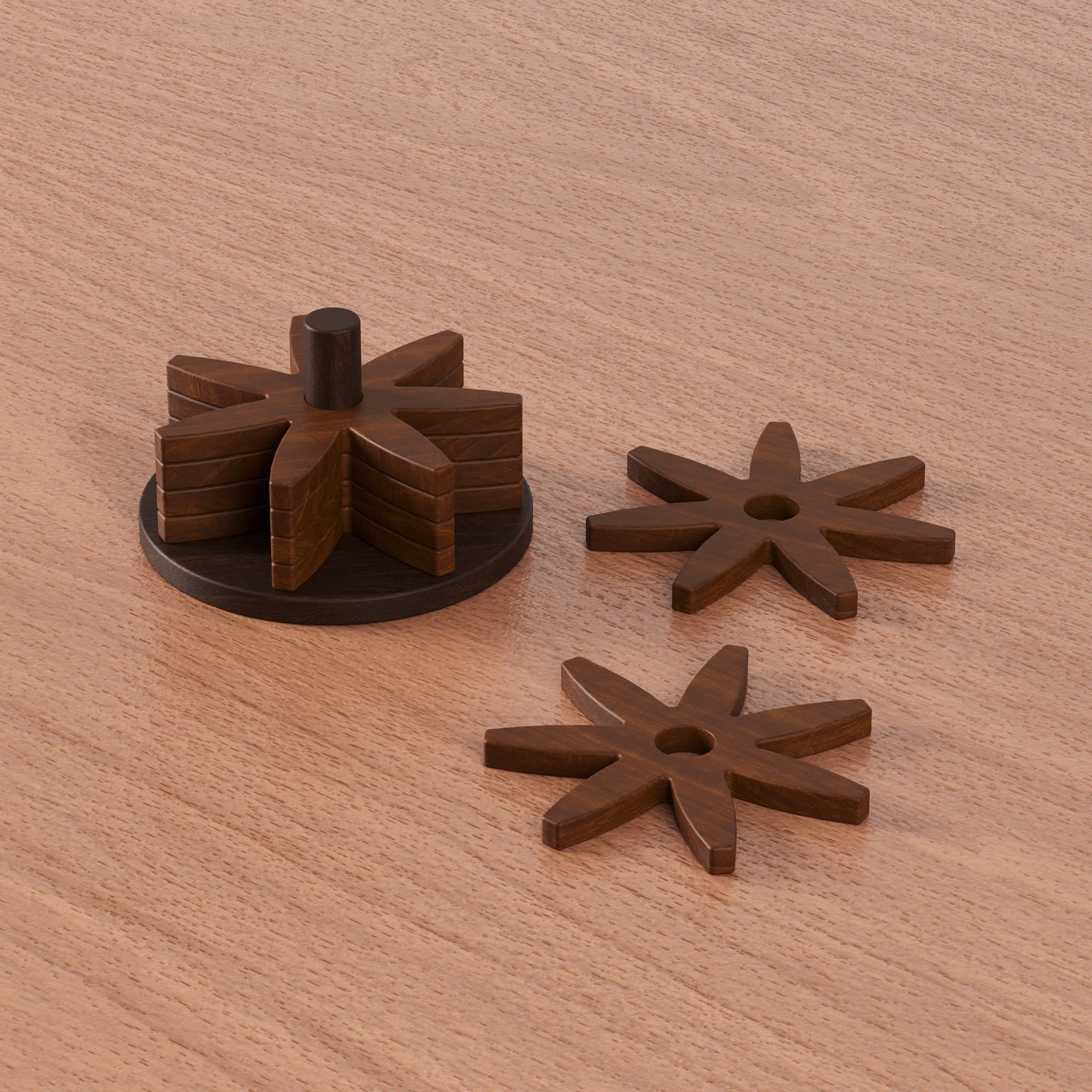 Daisy Coasters