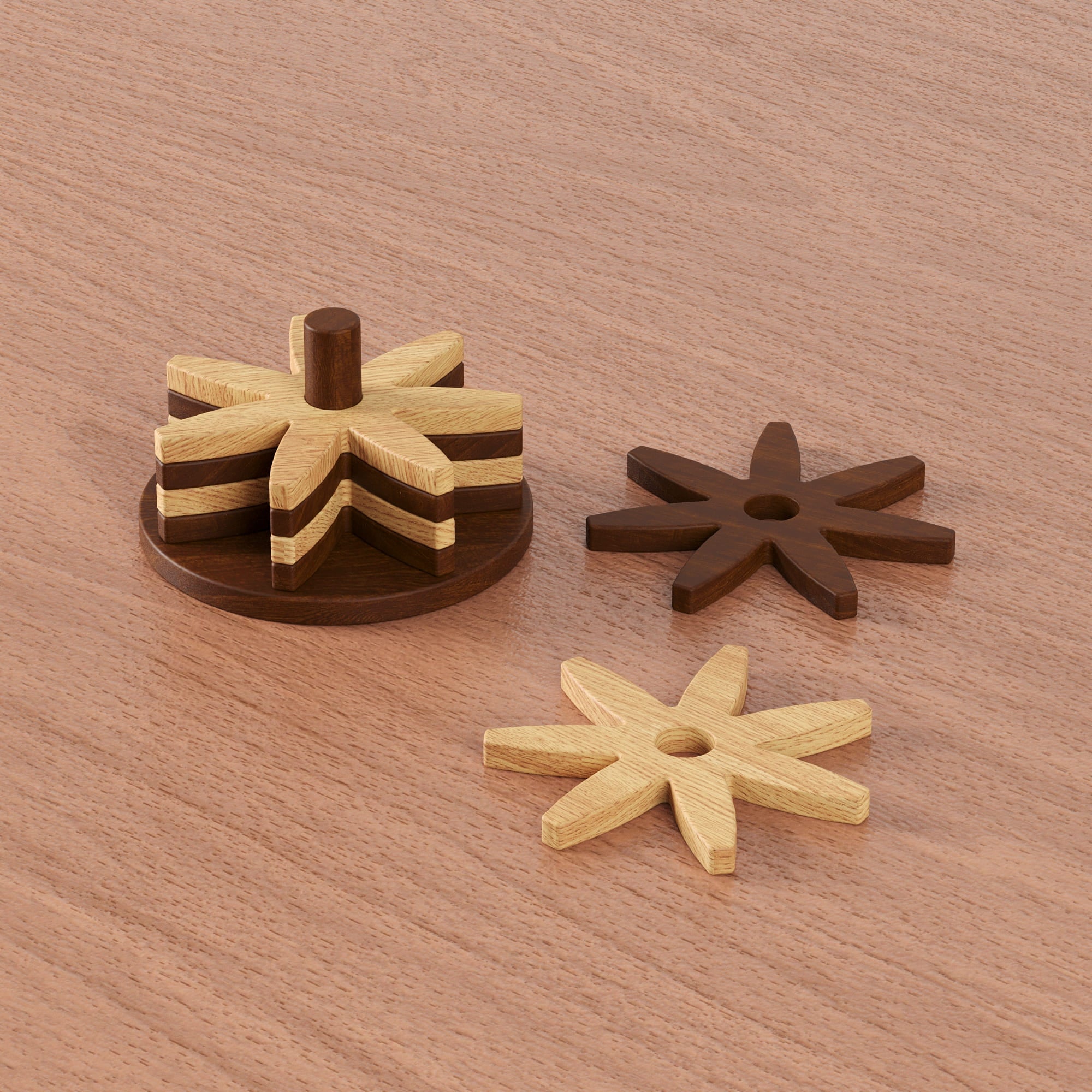 Daisy Coasters