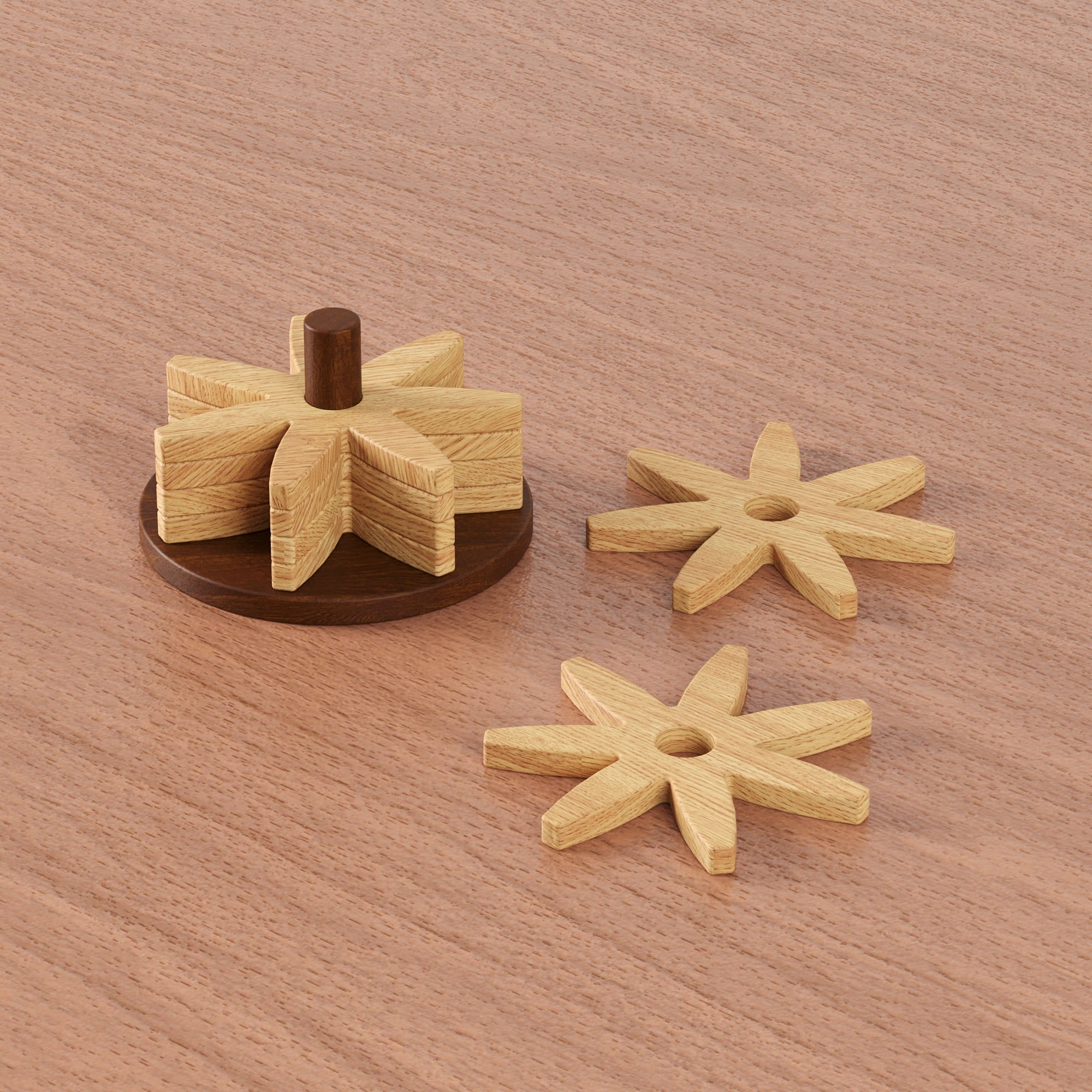 Daisy Coasters