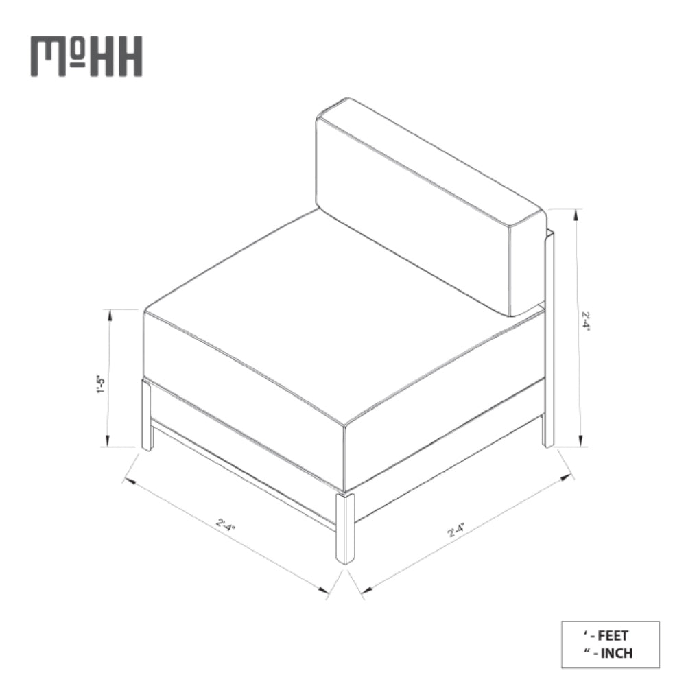 Genial Single Seat Sofa