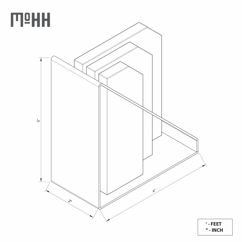 BuchenD 2.0 Bookends