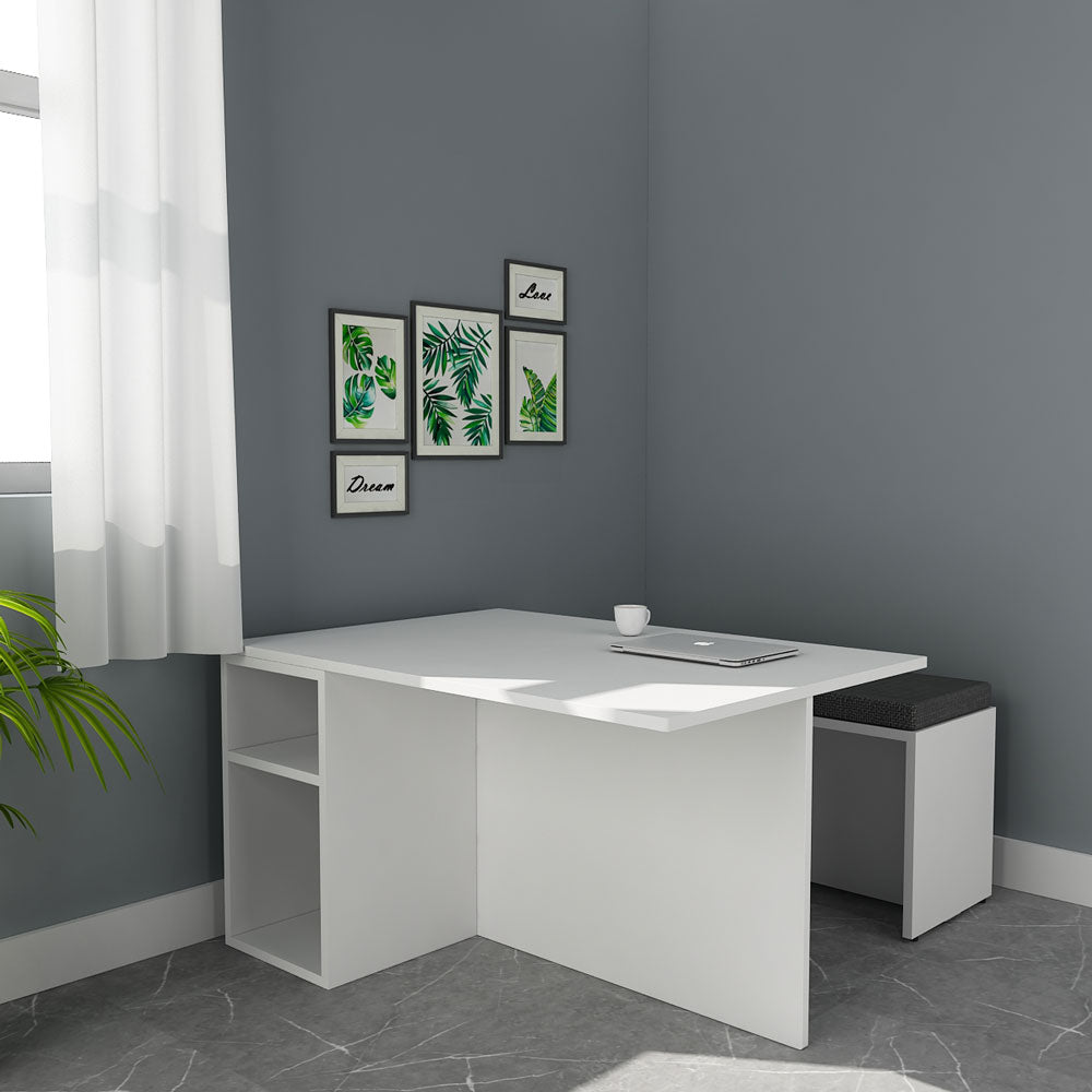 Duo White Coffee Table