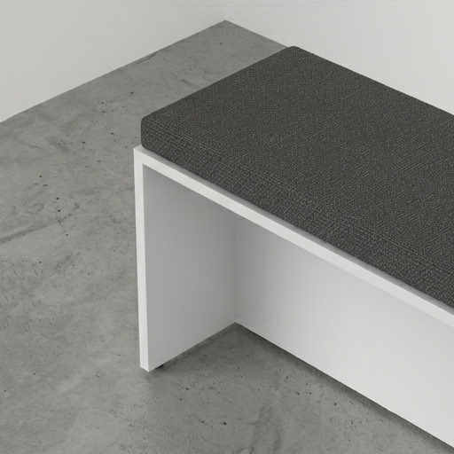 Duo White Bench