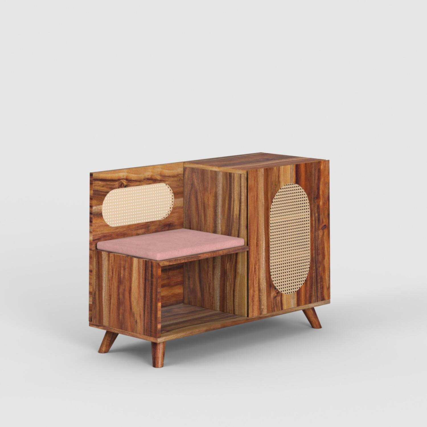 Euclid Shoe Rack with Seating