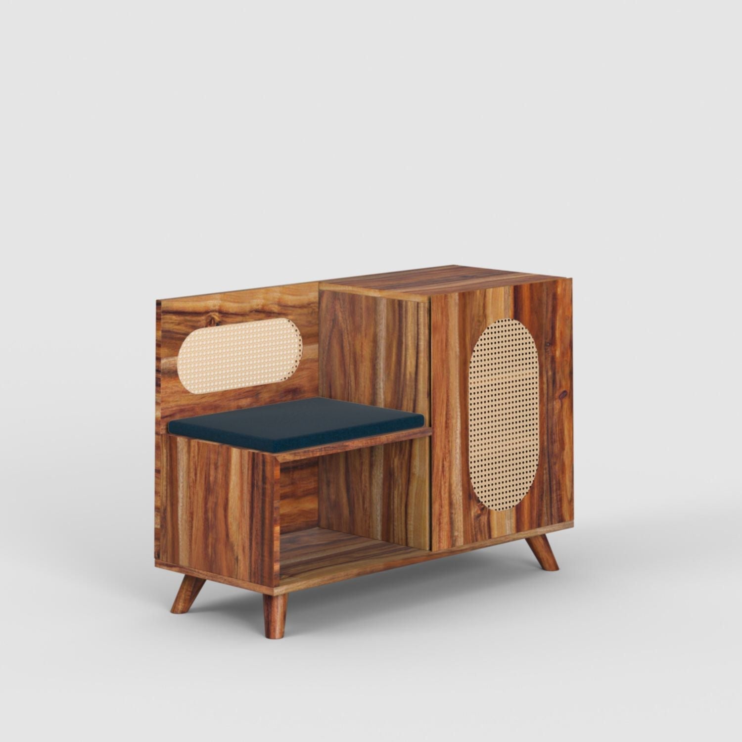 Euclid Shoe Rack with Seating