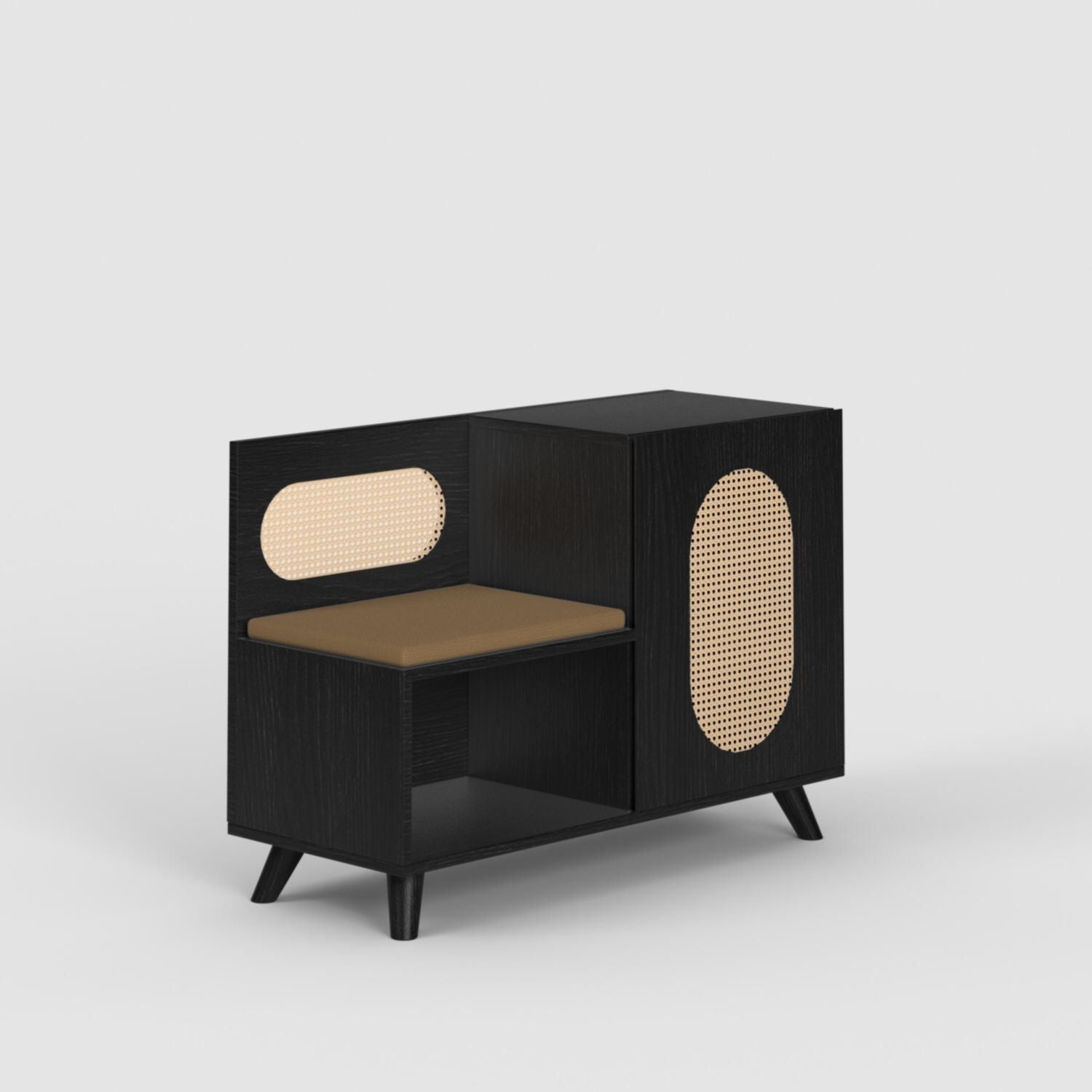 Euclid Shoe Rack with Seating