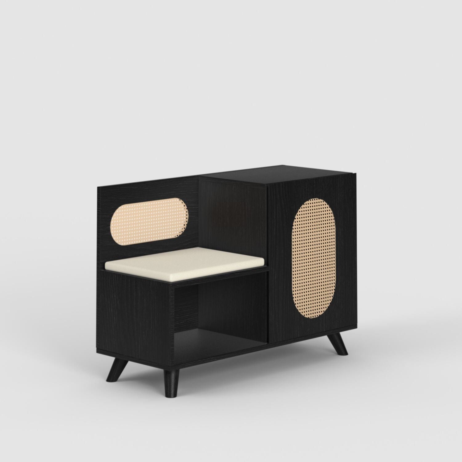 Euclid Shoe Rack with Seating