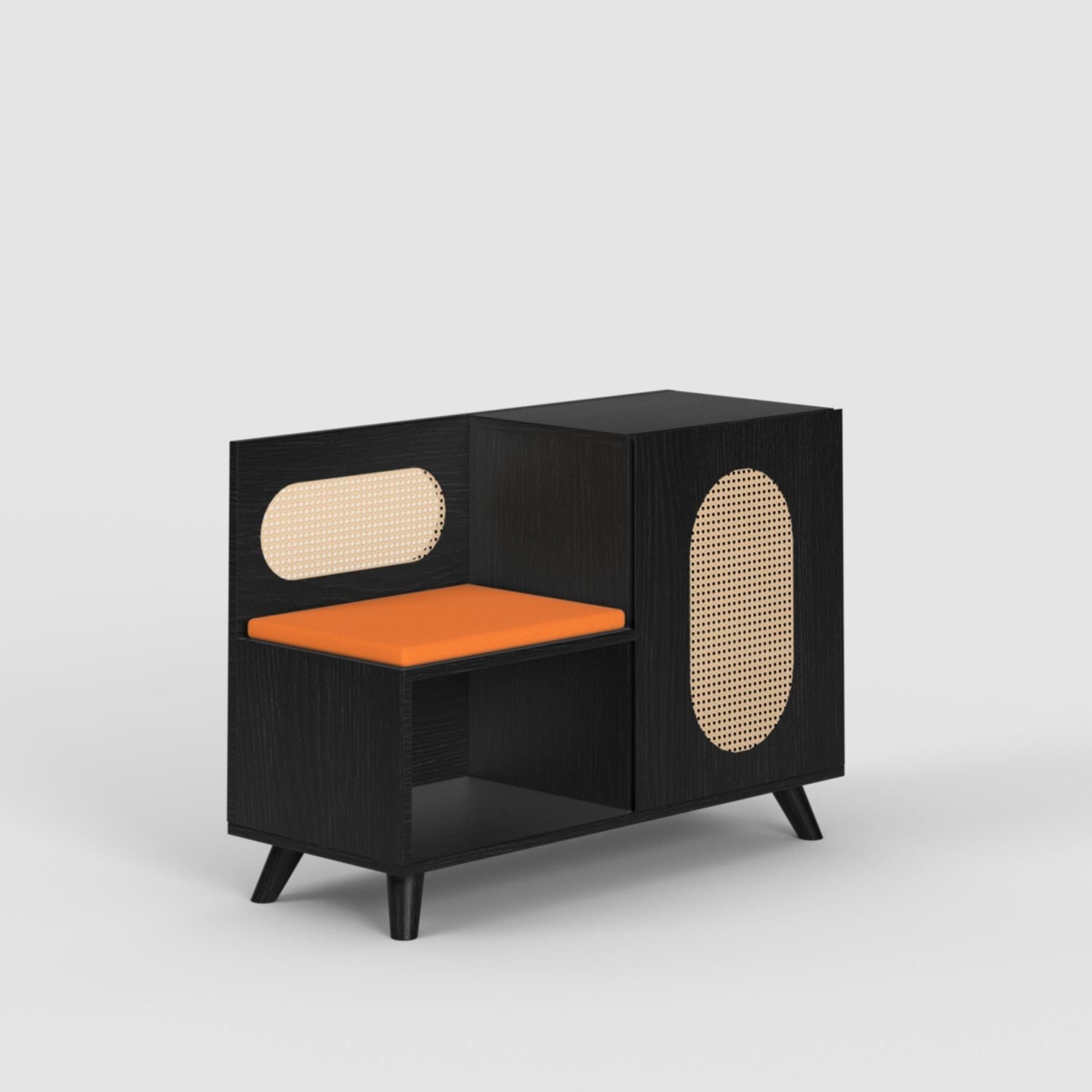 Euclid Shoe Rack with Seating