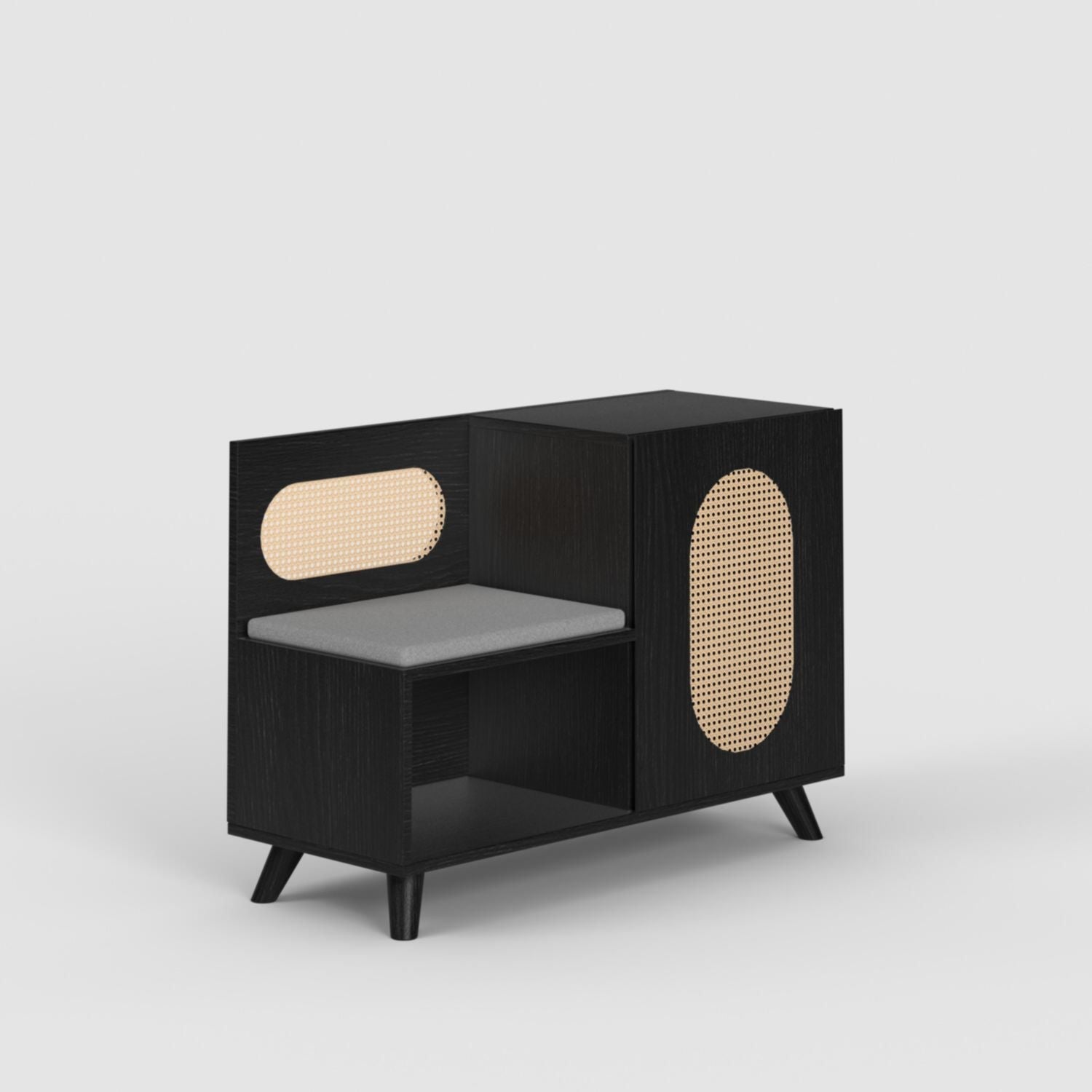 Euclid Shoe Rack with Seating