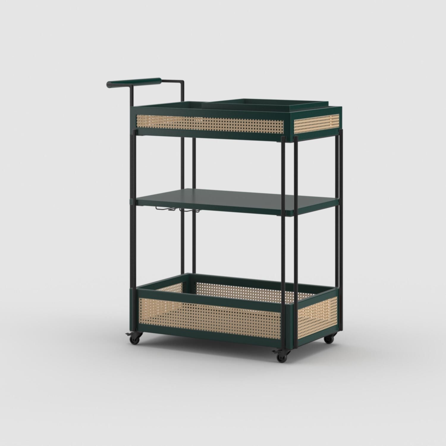 Euclid Bar Cart