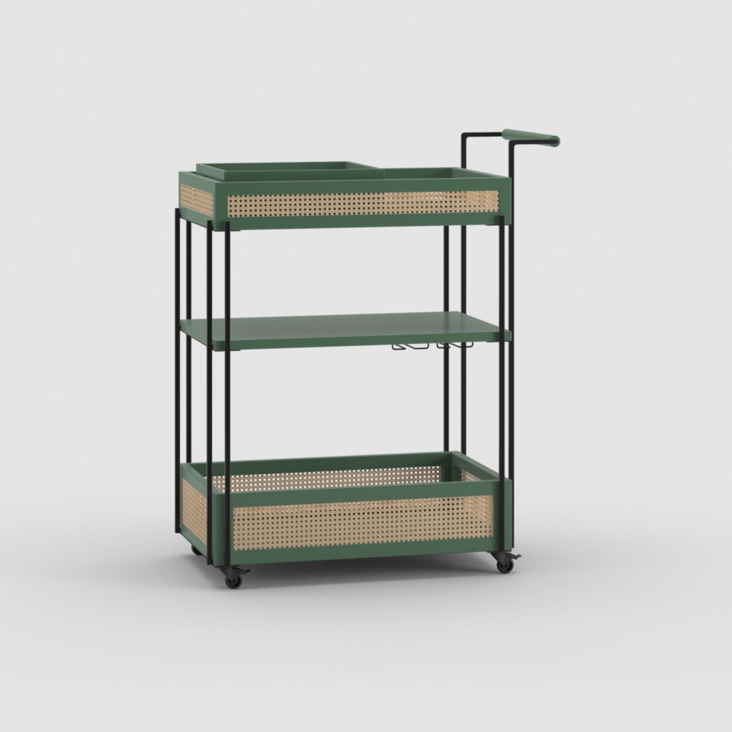 Euclid Bar Cart