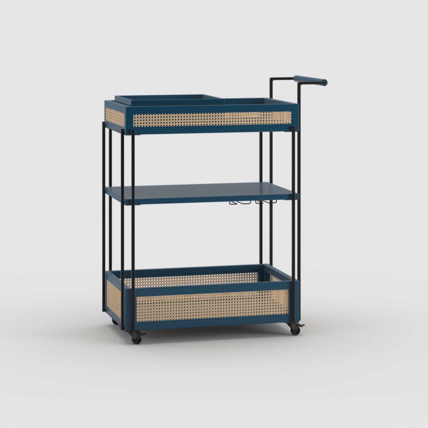 Euclid Bar Cart