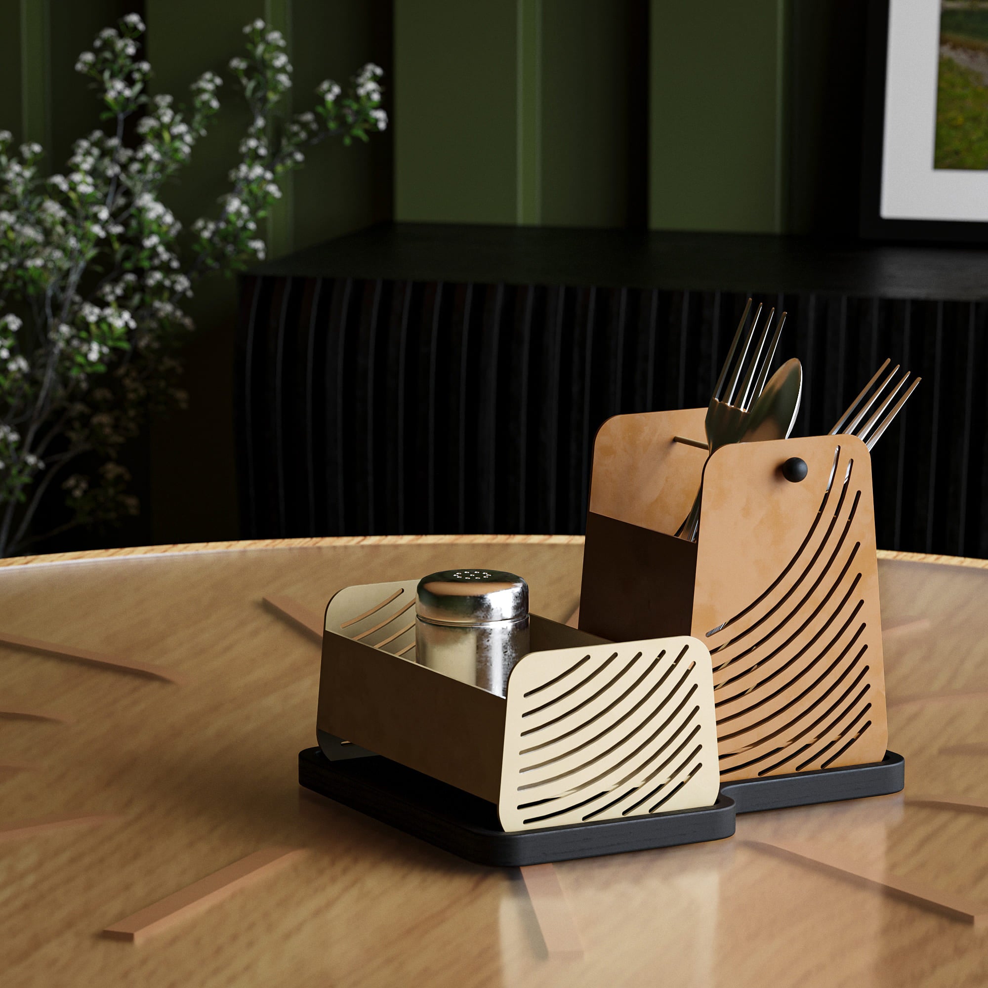 Hector Cutlery Stand