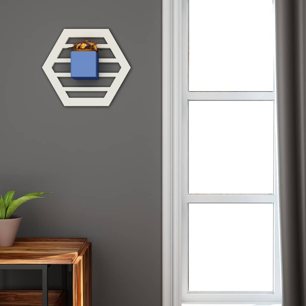 Hexagon Wall Hung Structure (Planter)