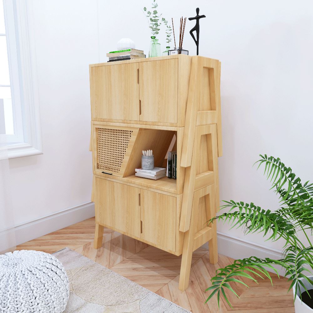 Kisaka Stackable Cabinets