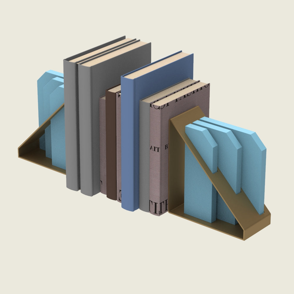 BuchenD 2.0 Bookends