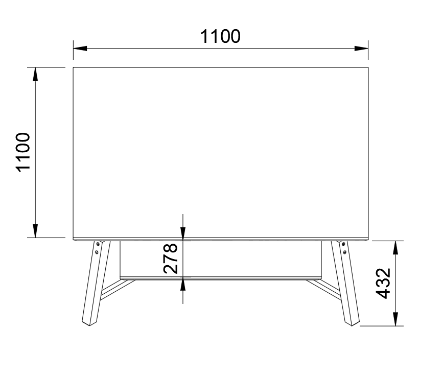 Quadrat Coffee Table – Large