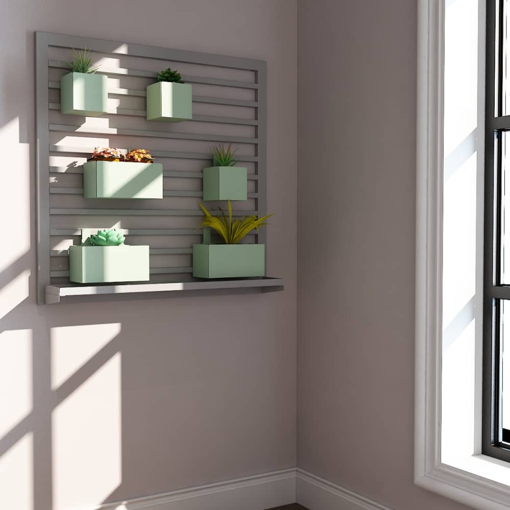 Square Wall Hung Structure (Planter)