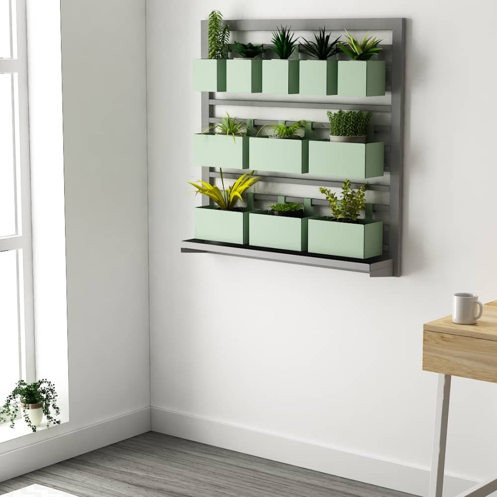 Square Wall Hung Structure (Planter)