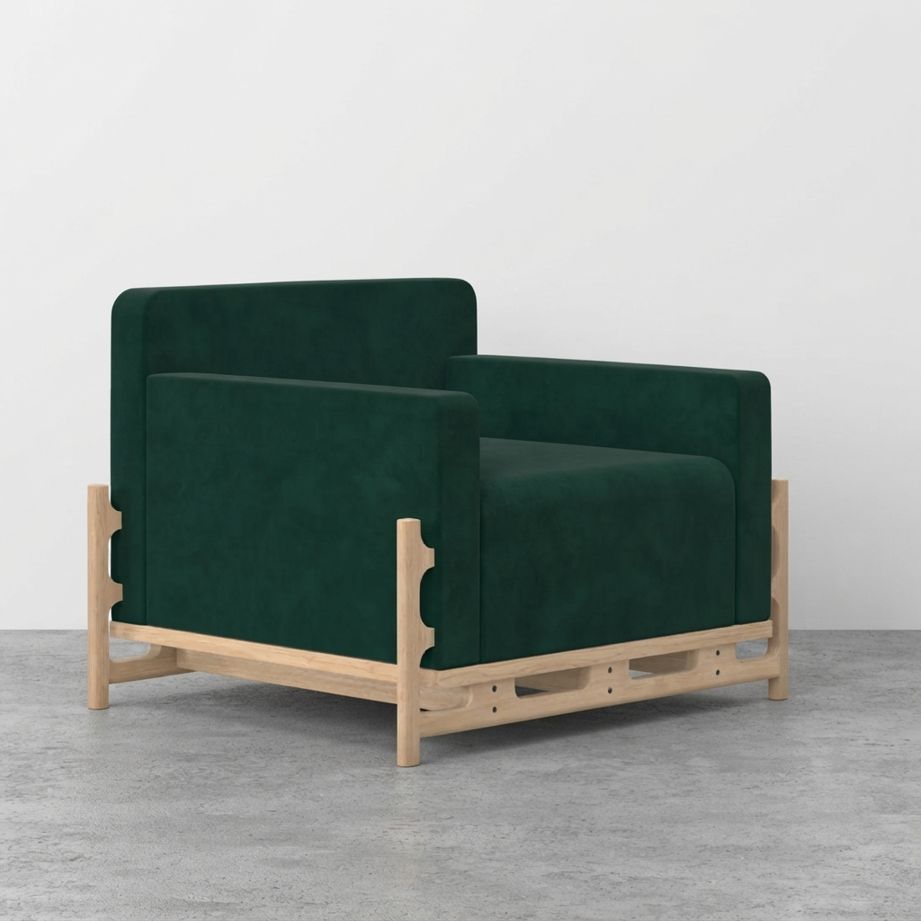Bruck 1 Seater Sofa