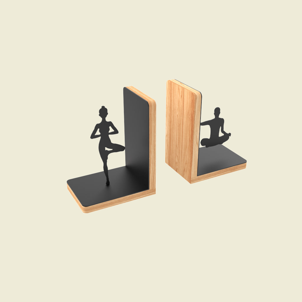 Asana 3 Bookends