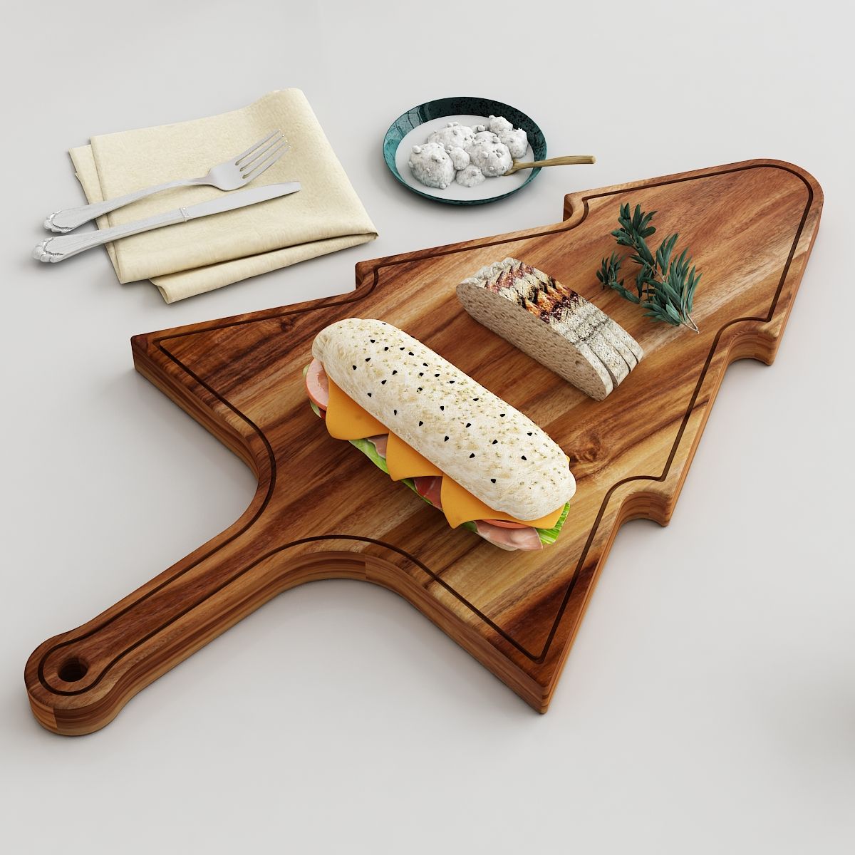 Xmas Serving Tray/Charcuterie Board