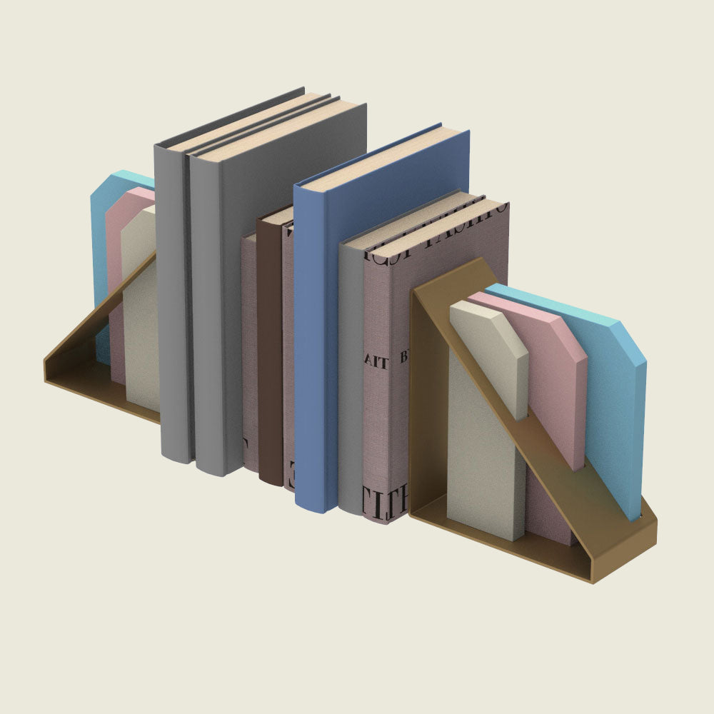 BuchenD 2.0 Bookends