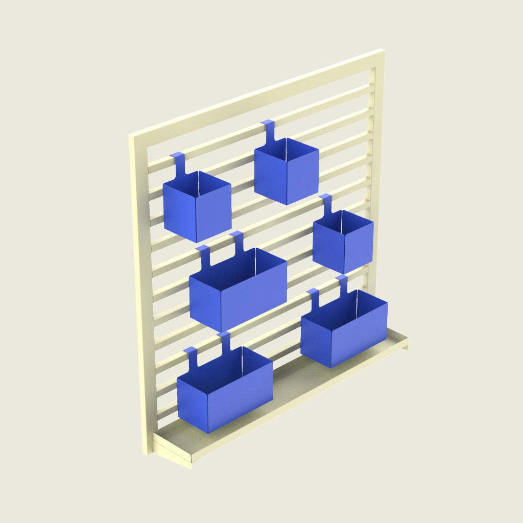 Square Wall Hung Structure (Planter)