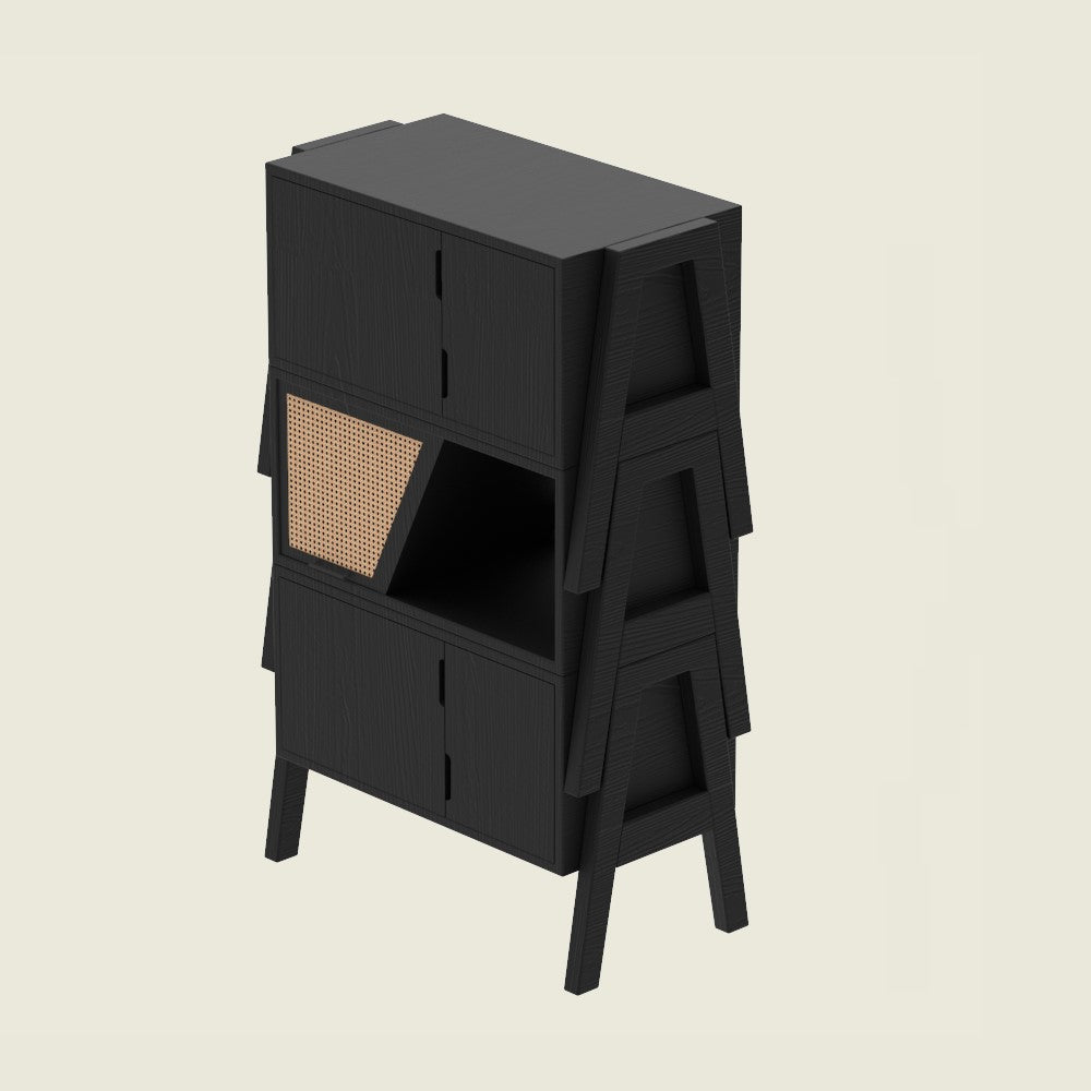 Kisaka Stackable Cabinets