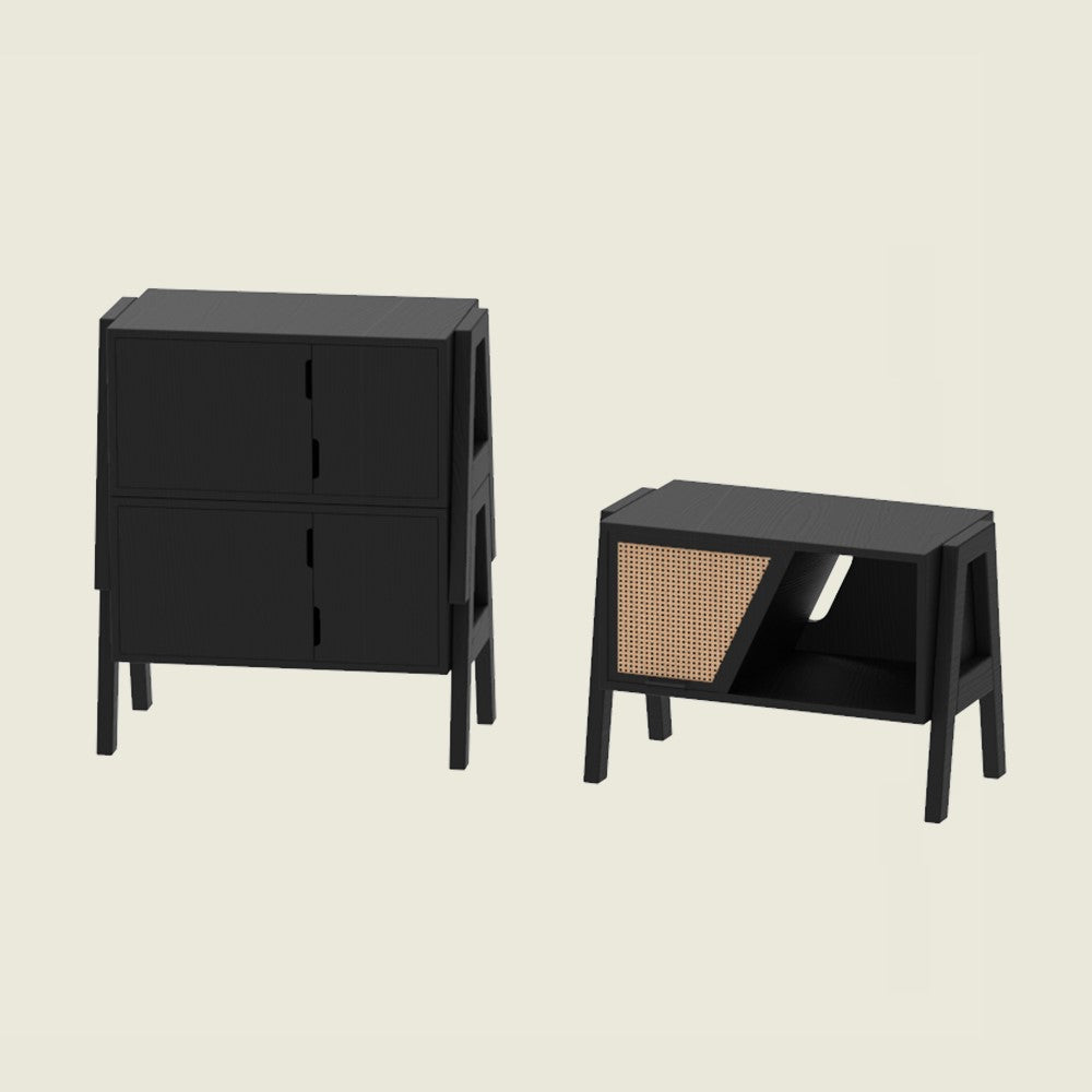 Kisaka Stackable Cabinets