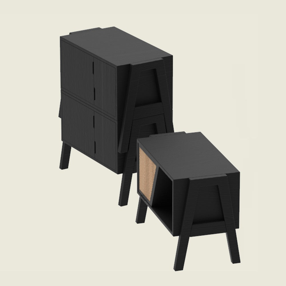 Kisaka Stackable Cabinets