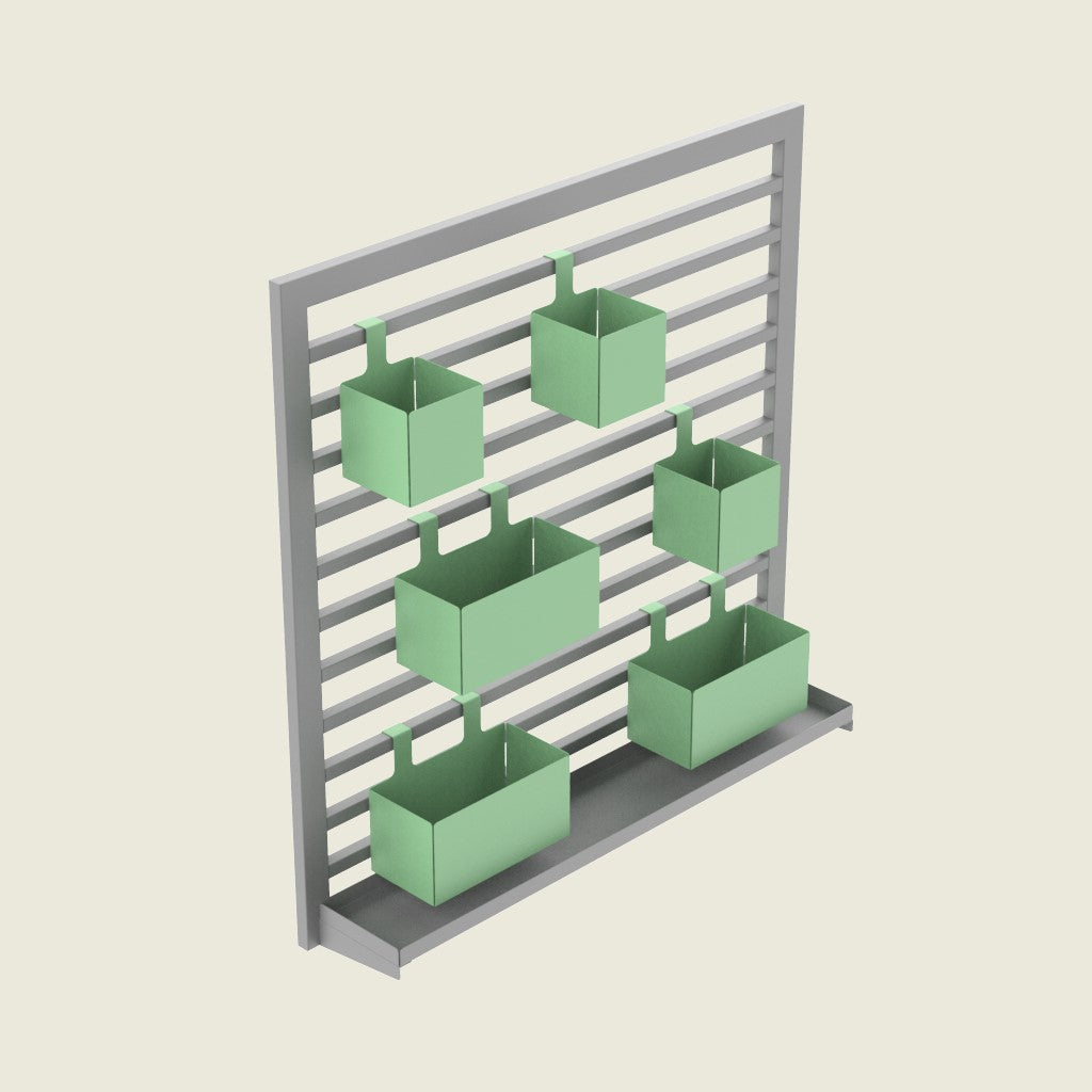 Square Wall Hung Structure (Planter)
