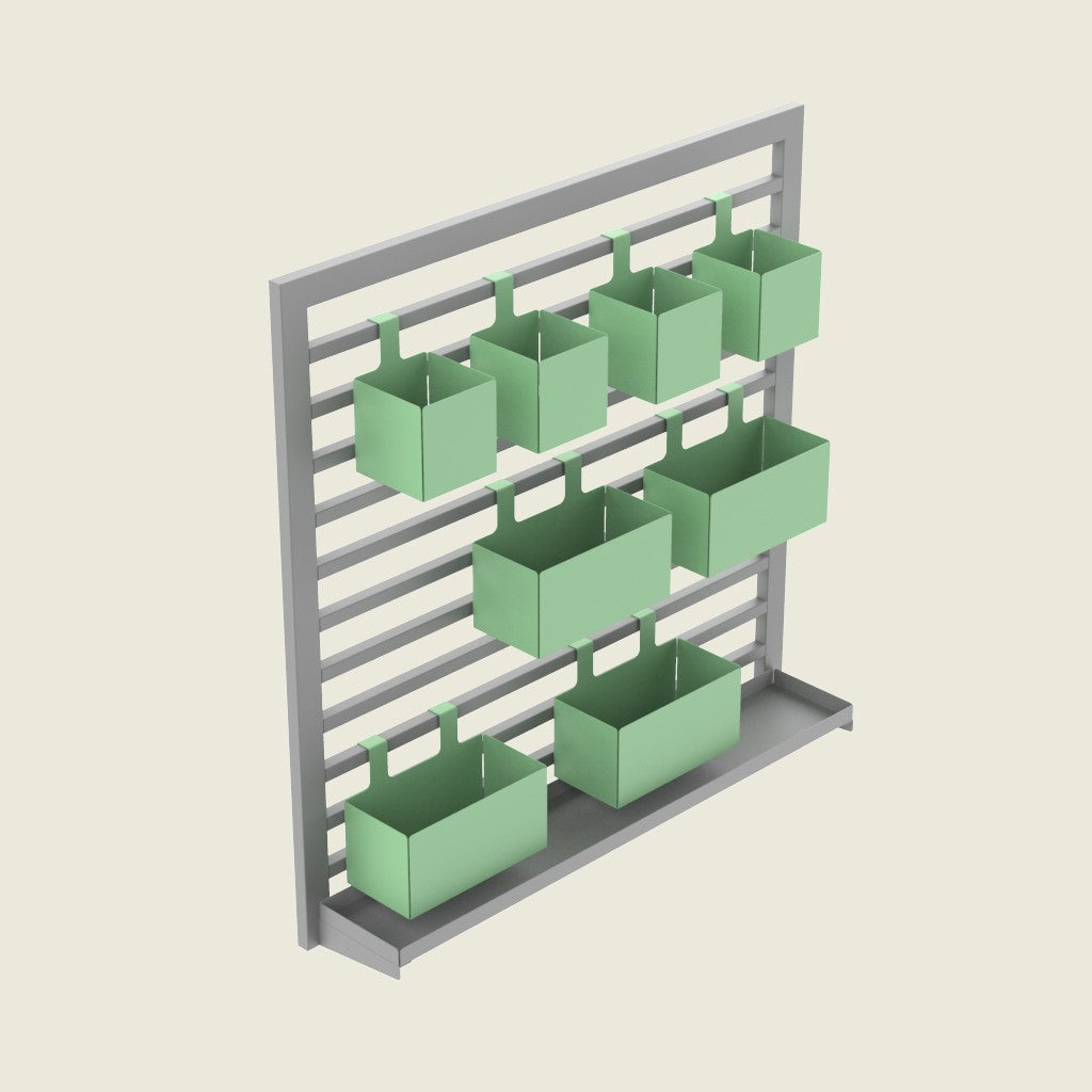Square Wall Hung Structure (Planter)
