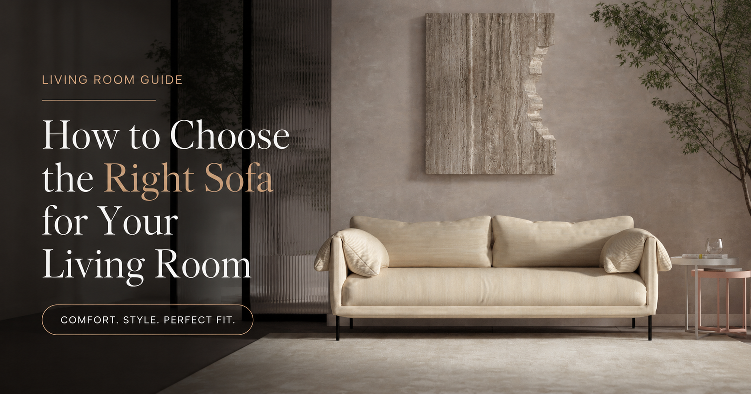 How to Choose the Right Sofa for Your Living Room