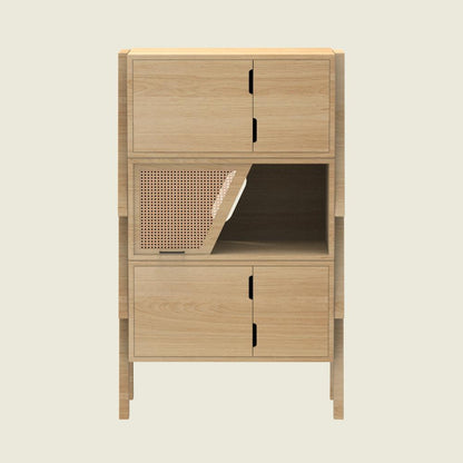 Kisaka Stackable Cabinets