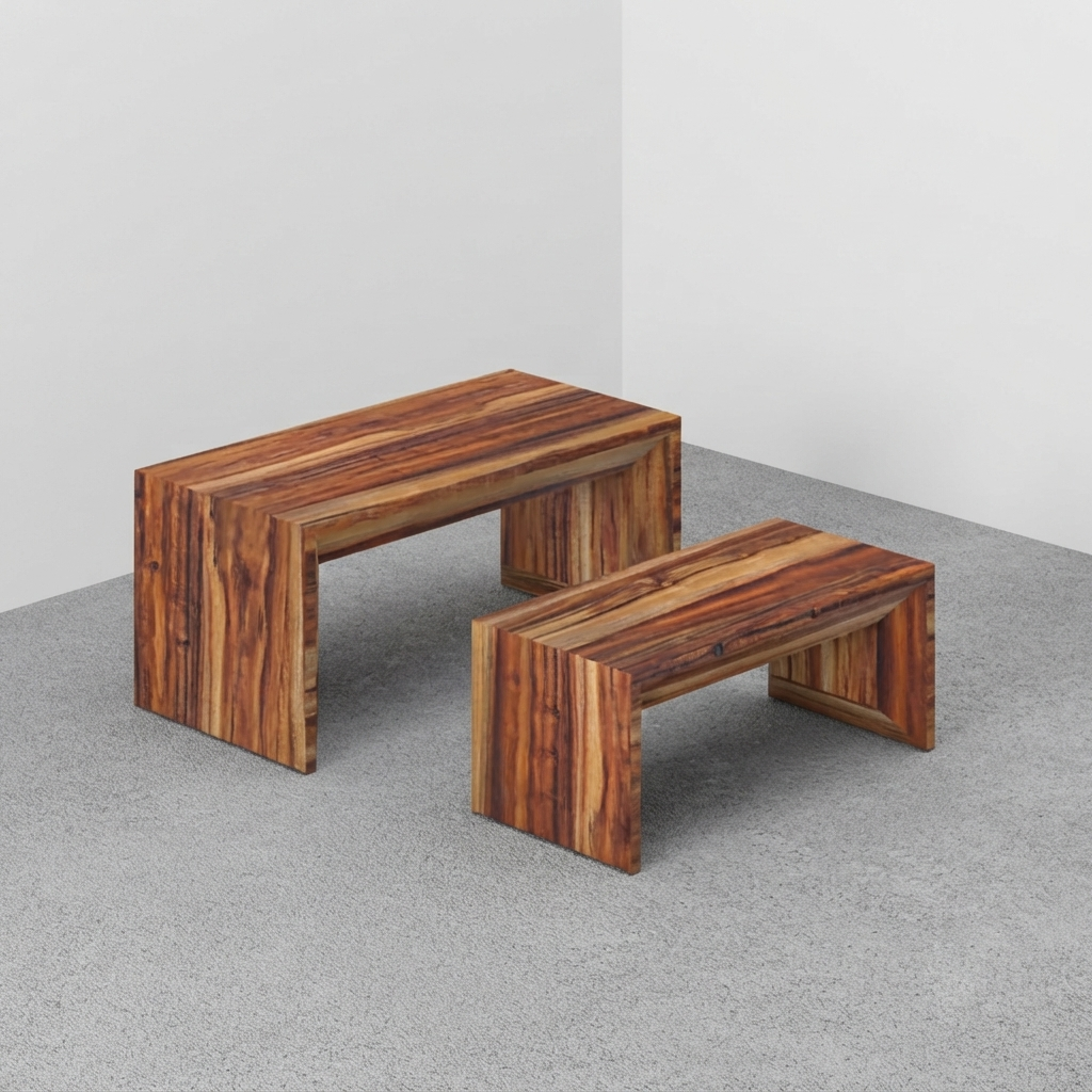 Block Nesting Coffee Tables