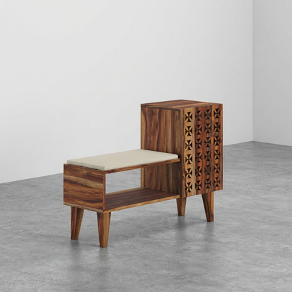 Shizen Shoe Rack with Seating
