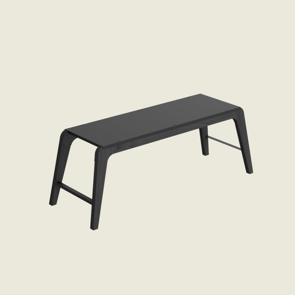 Akaei Bench – Black Stained