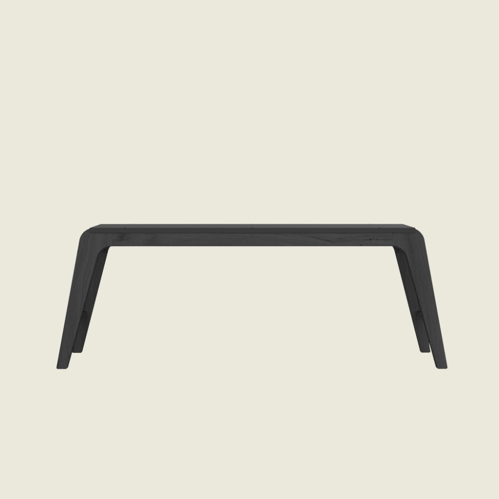 Akaei Bench – Black Stained