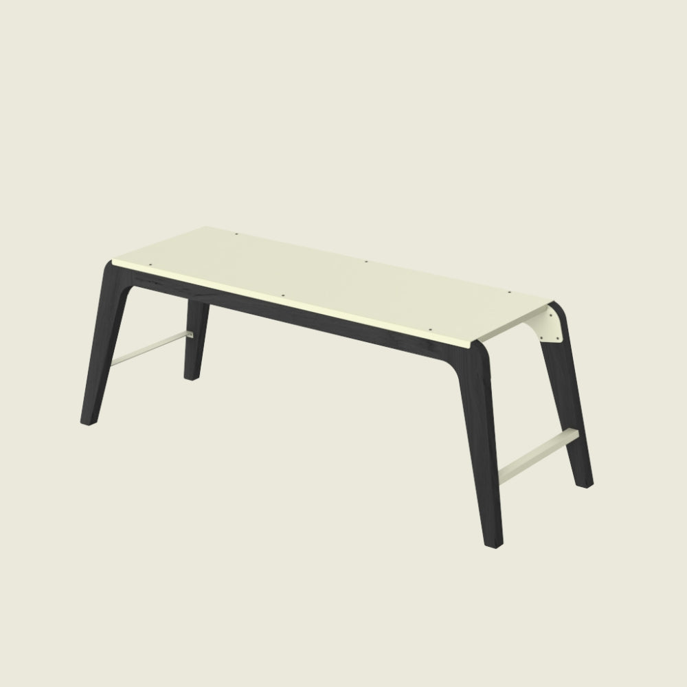 Akaei Bench – Black Stained