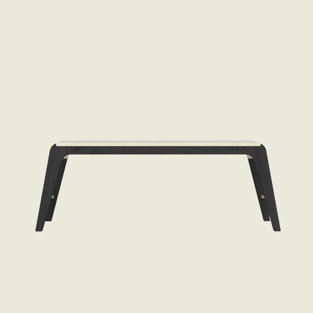 Akaei Bench – Black Stained