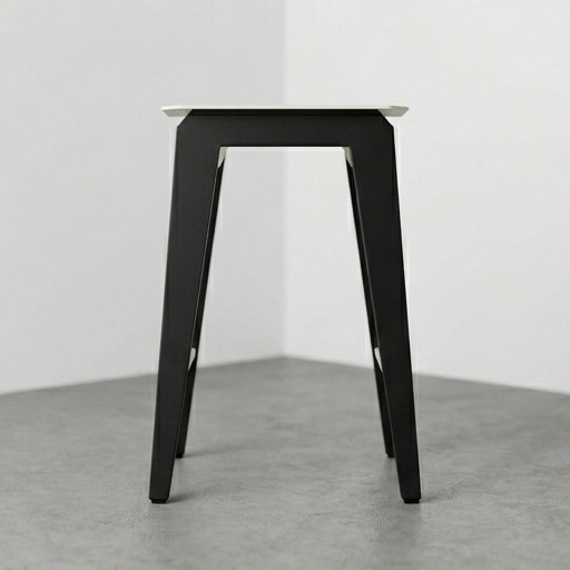 Akaei Stool – Black Stained