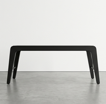 Akaei Bench – Black Stained