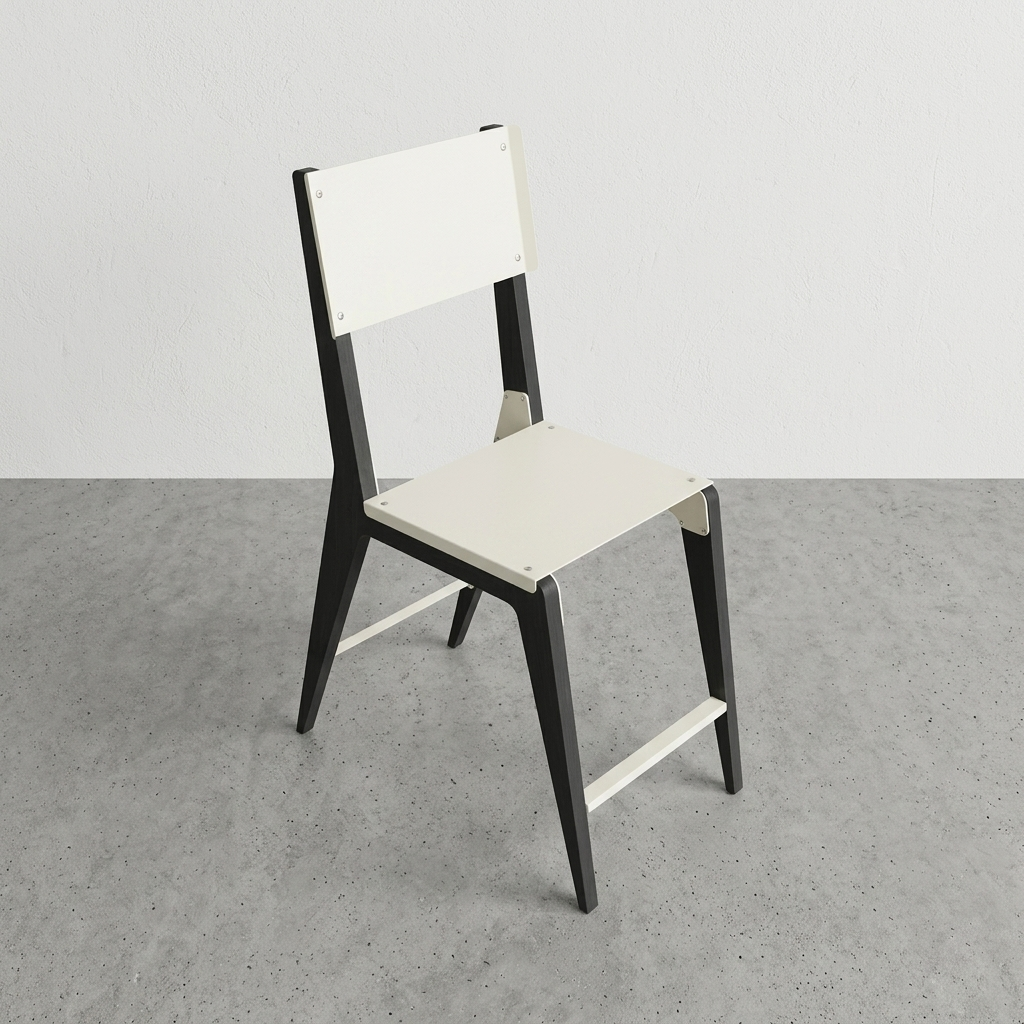 Akaei Chair – Black Stained