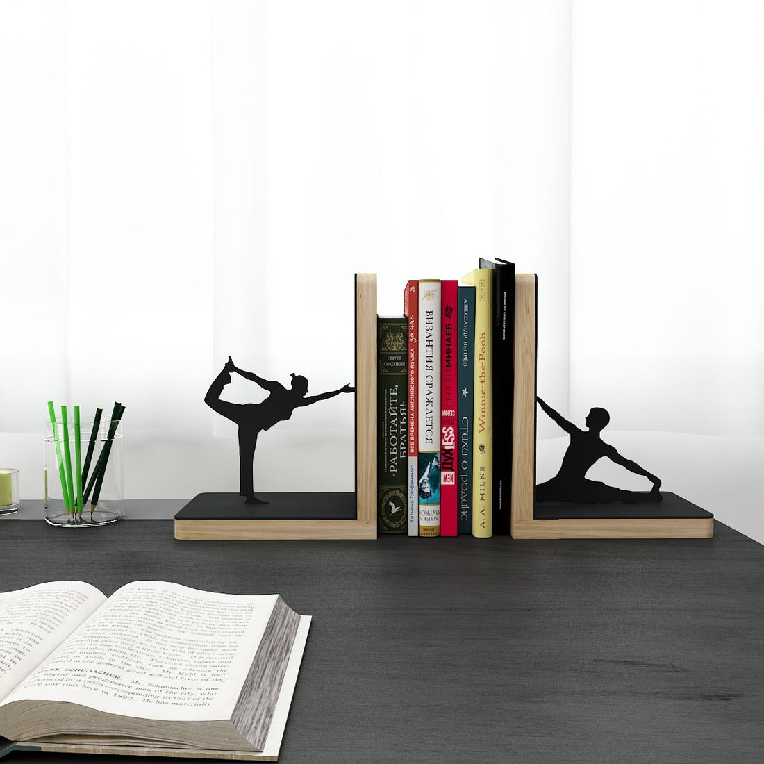 Asana 2 Bookends